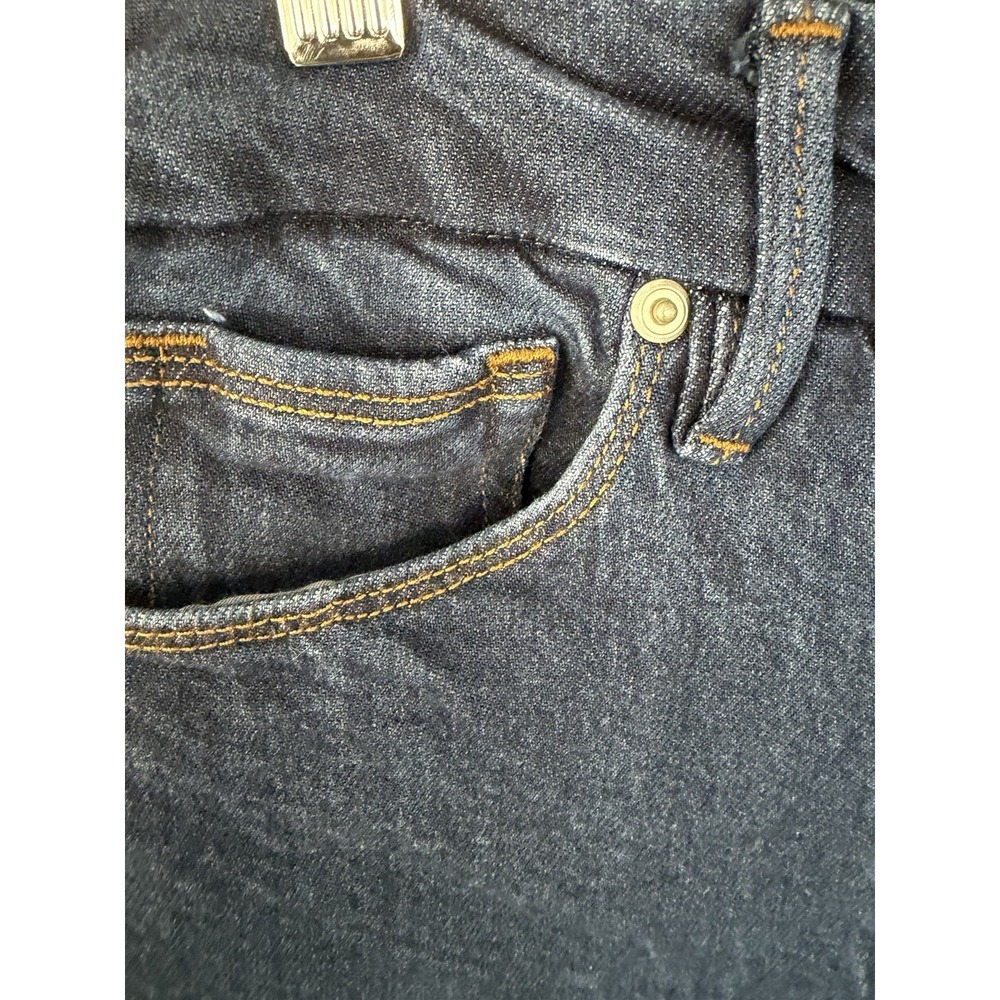 Good American Jeans Women's 4/27 Good Curve Straight Super High Rise Dark Wash - Picture 3 of 9